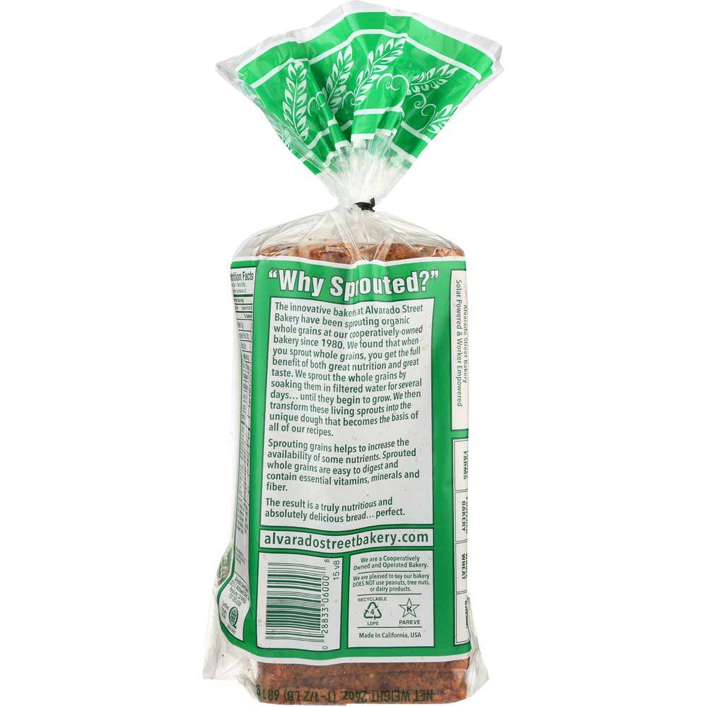 Alvarado Street Bakery Organic Sprouted Wheat Bread - 6/Case