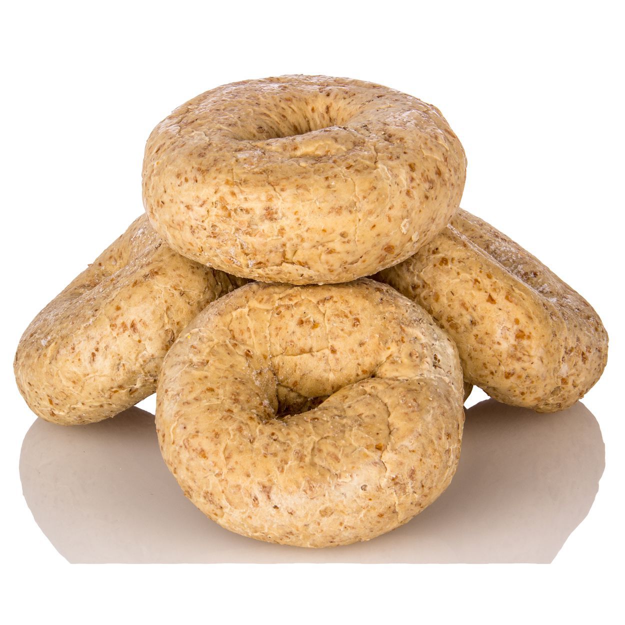 Alvarado Street Bakery Organic Sprouted Wheat Original Bagels - 6/Case