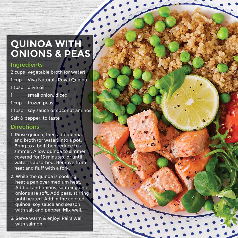 Viva Naturals Organic Quinoa - 1.5 lb - Gluten Free, Vegan