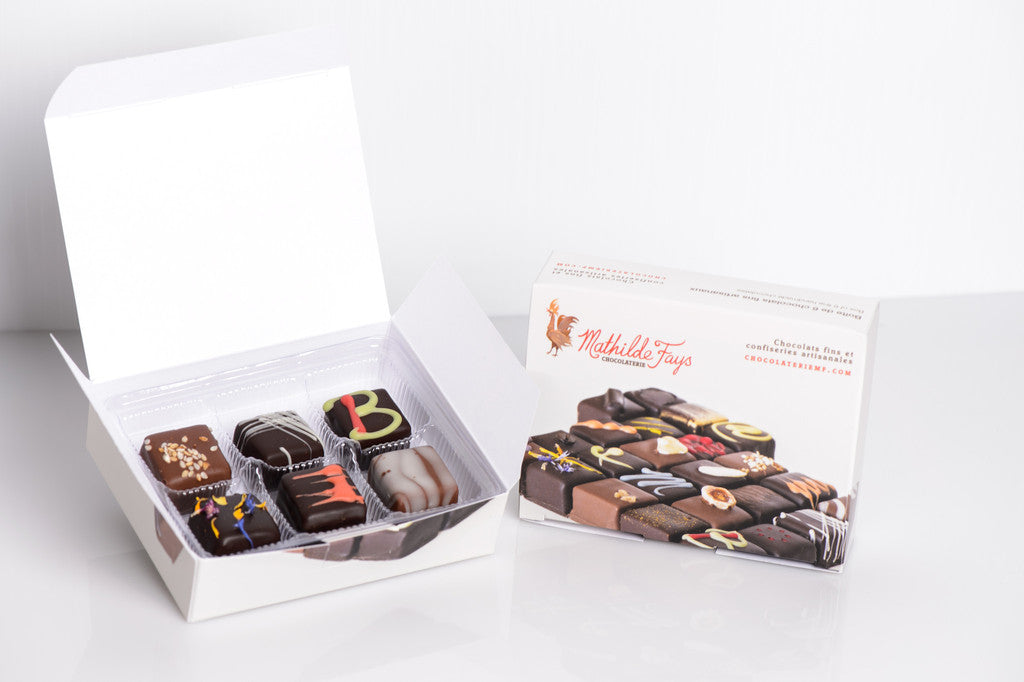 6 Piece Chocolate Taste Discovery Box