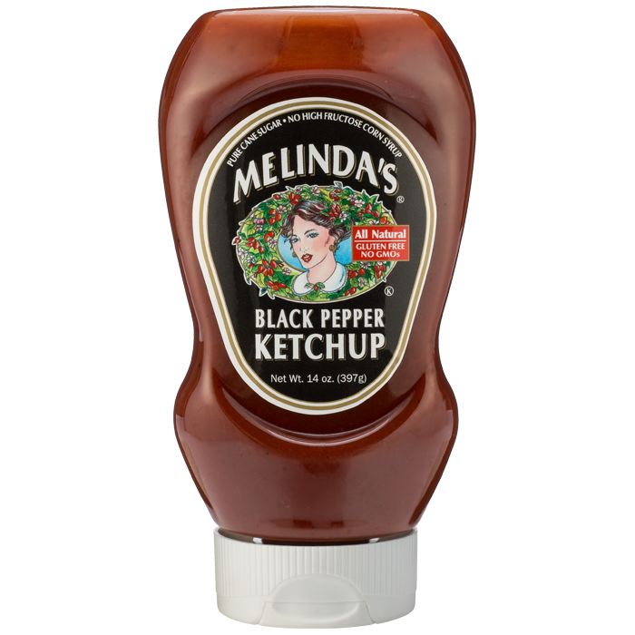 Melinda's Black Pepper Ketchup - 14 oz