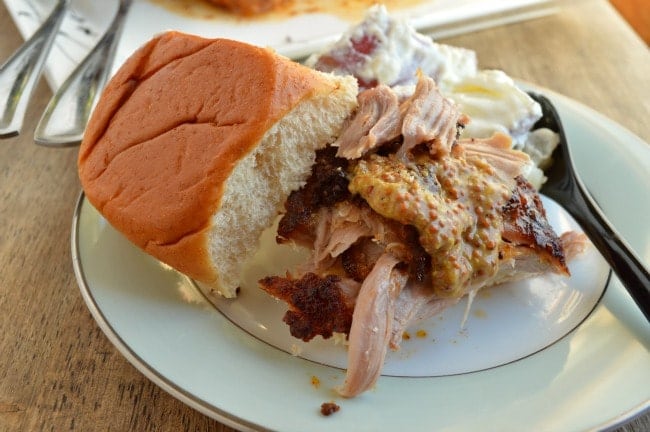 LOW AND SLOW MUSTARD GLAZED BOSTON BUTT ROAST