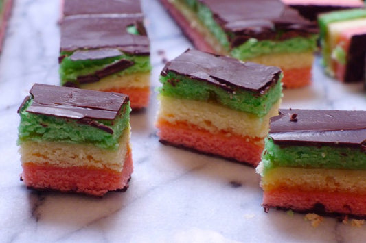 Italian Rainbow Cookies - Gluten Free - 1 Dozen