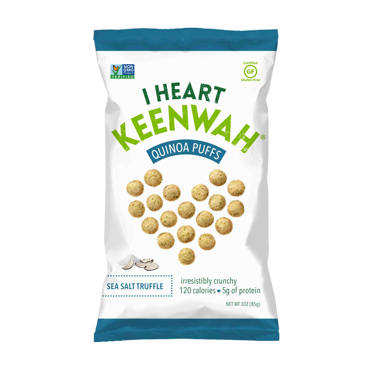 Quinoa Puffs, Sea Salt Truffle (3oz)