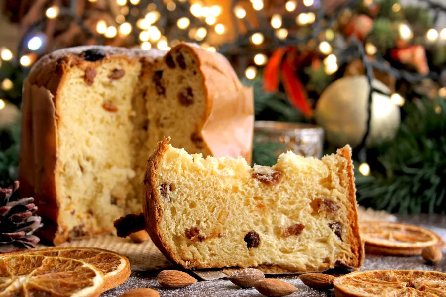 Traditional Panettone Christmas Cake