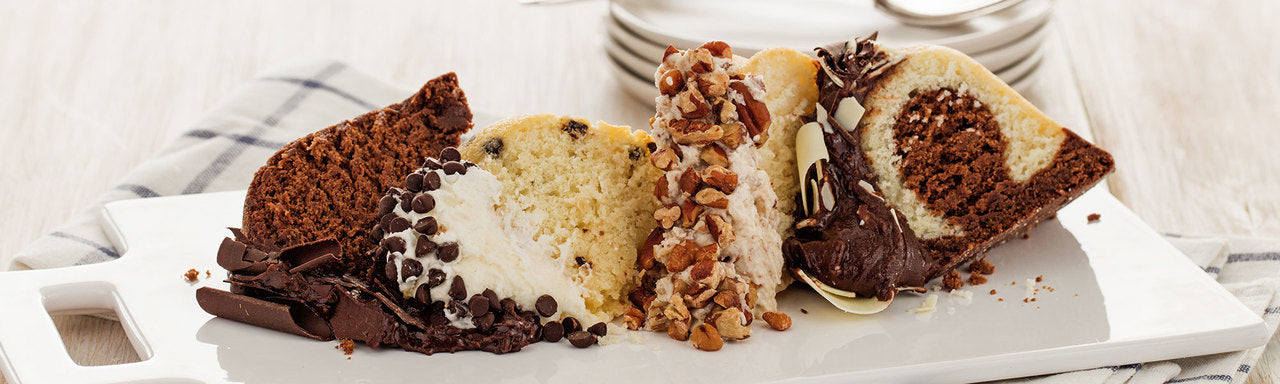 Dolce Vita Jane - Experience Perfect Cake Harmony with this Marbled Pound Cake