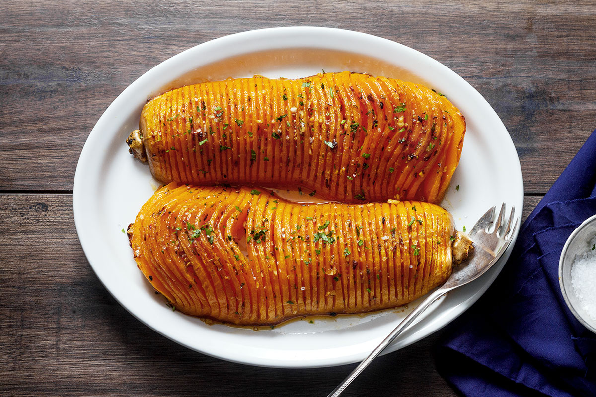 GARLIC ROASTED BUTTERNUT SQUASH - 2 1/2 lbs.