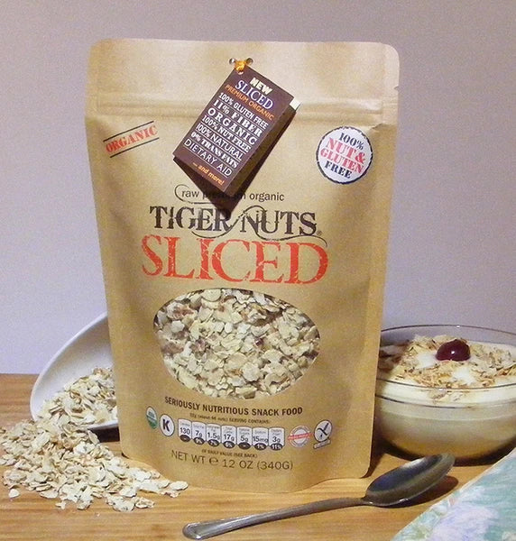 Organic Gluten Free TigerNuts Sliced - 2.2 lbs