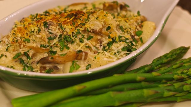 Baked Scallops with Mushrooms - 9 oz