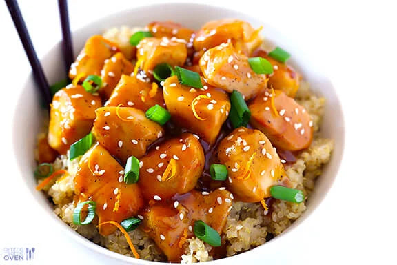 Orange Chicken Entrée