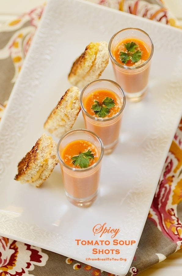 Spicy Tomato Soup Shots