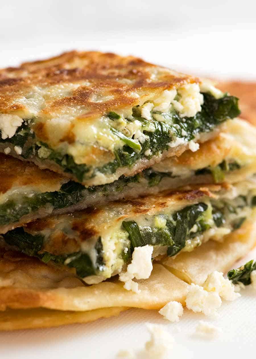 Mozzarella Cheese Turkish Stuffed Flatbread