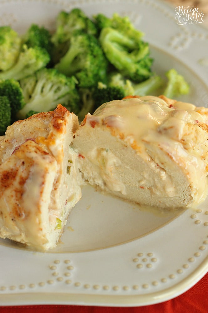 Stuffed Cream Cheese Chicken Pinwheels