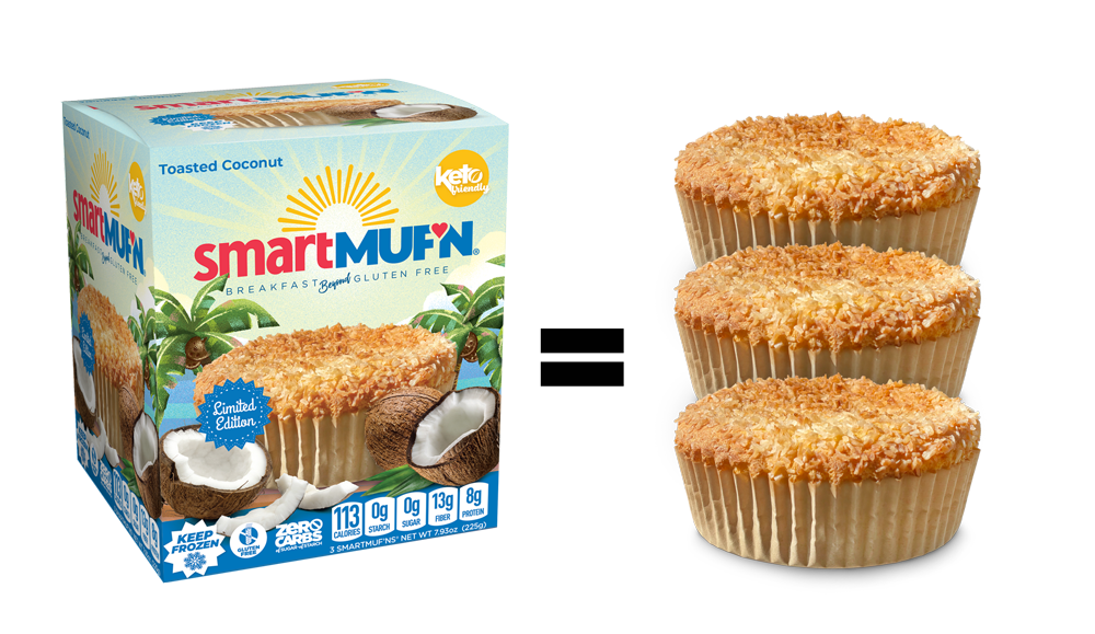 Toasted Coconut SmartMuf’n® 9-Pack