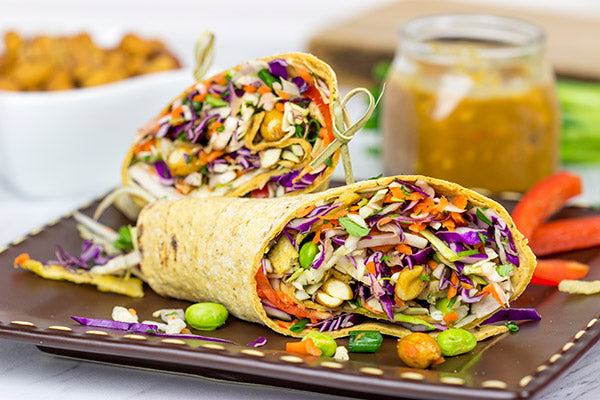 Thai Peanut Wraps