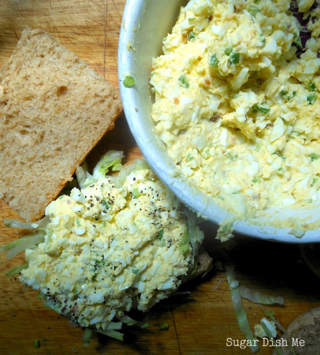 BEST EVER EGG SALAD SANDWICH