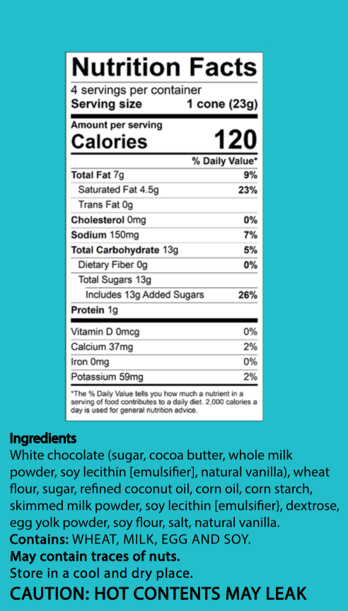 Waffleshot Variety Pack - White Chocolate, Bittersweet, Cookies & Cream