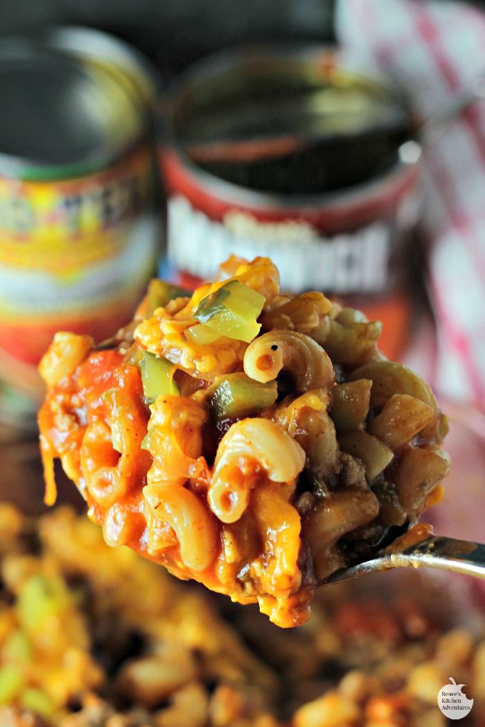 Zesty Sloppy Joe Casserole