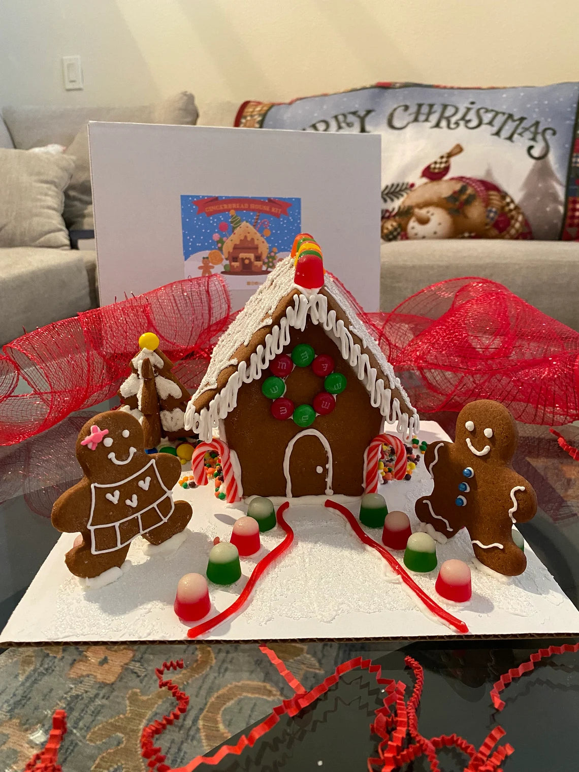 Adorable Holiday Gingerbread House Build & Decorate It Yourself