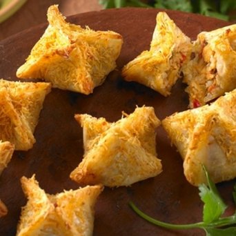 Adobe Chicken in a Beggar's Purse - 50 pieces per tray