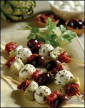 Mediterranean Antipasto Skewer - 100 pieces per tray