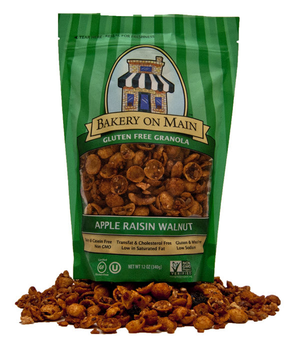 Apple Raisin Walnut Granola