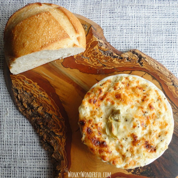 Artichoke and Roasted Garlic Dip