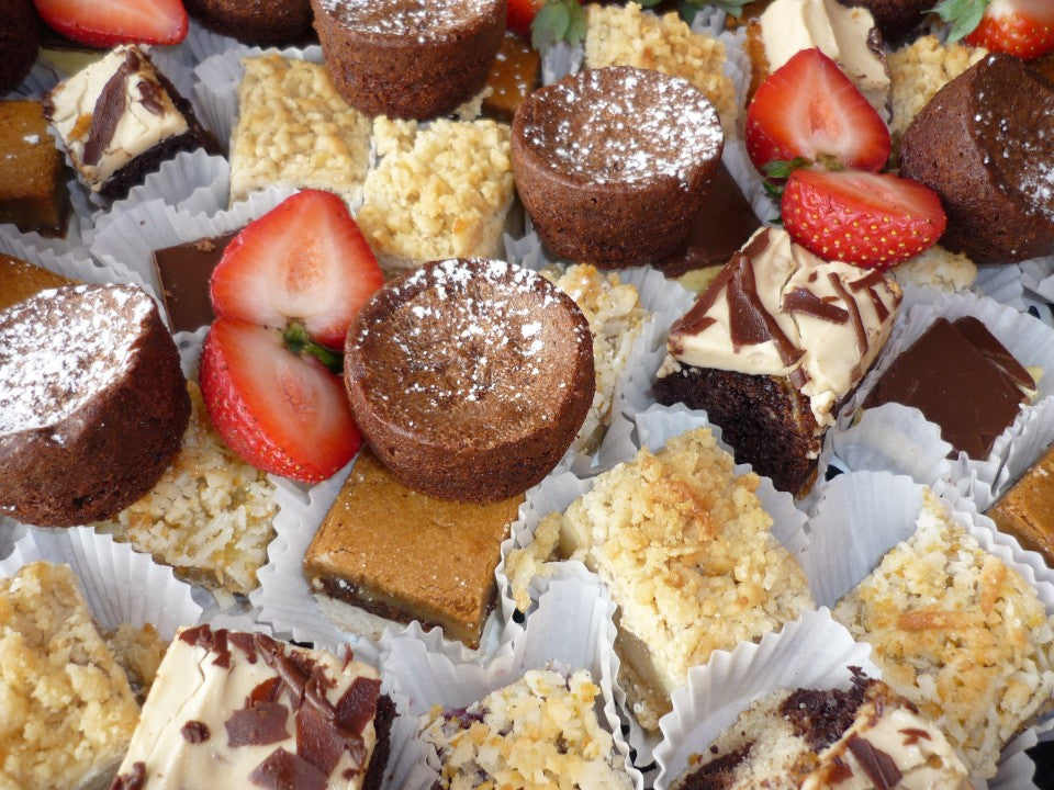 Miniature Dessert Assortment - 55 pieces per tray