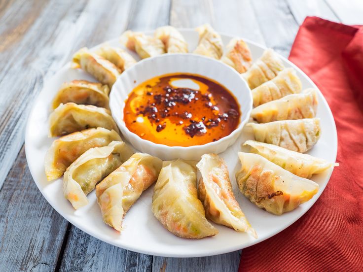 Avocado Edamame Potstickers - 35 pieces per tray