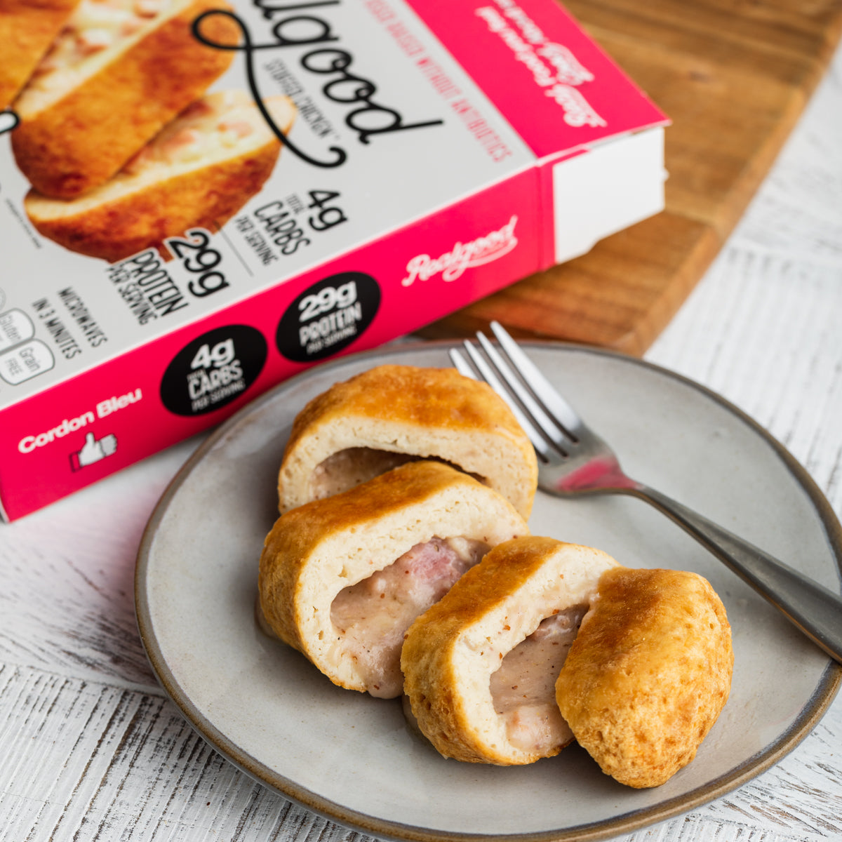 Real Good Foods Stuffed Chicken Cordon Bleu