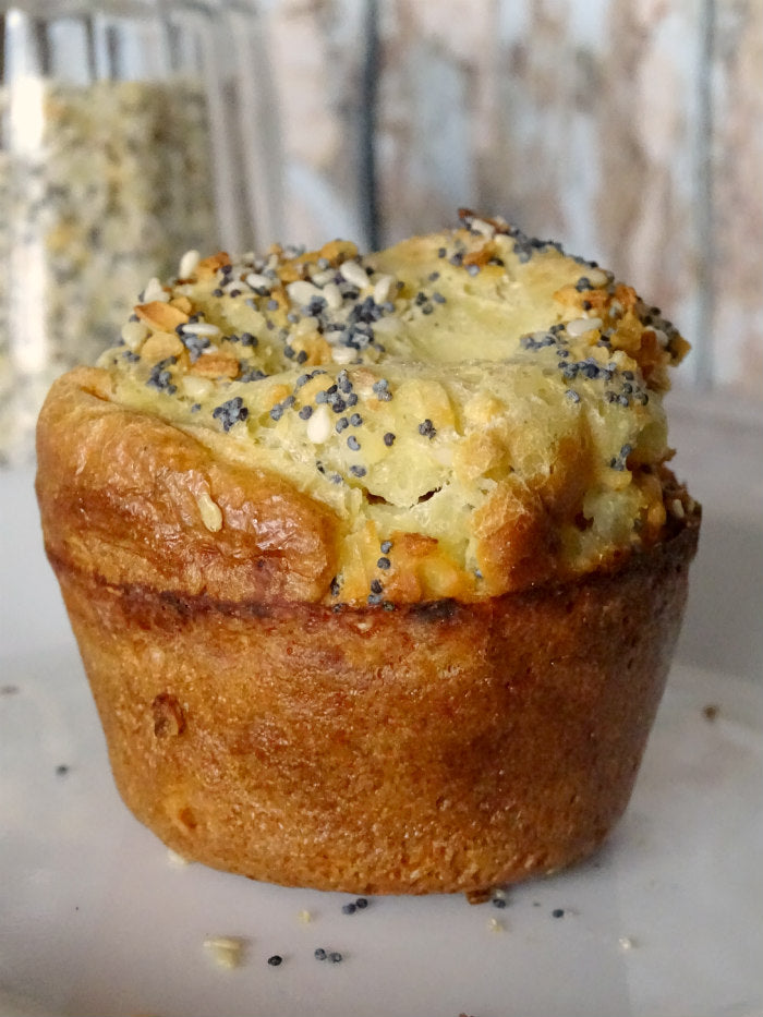 Everything Bagel Popovers - includes 6