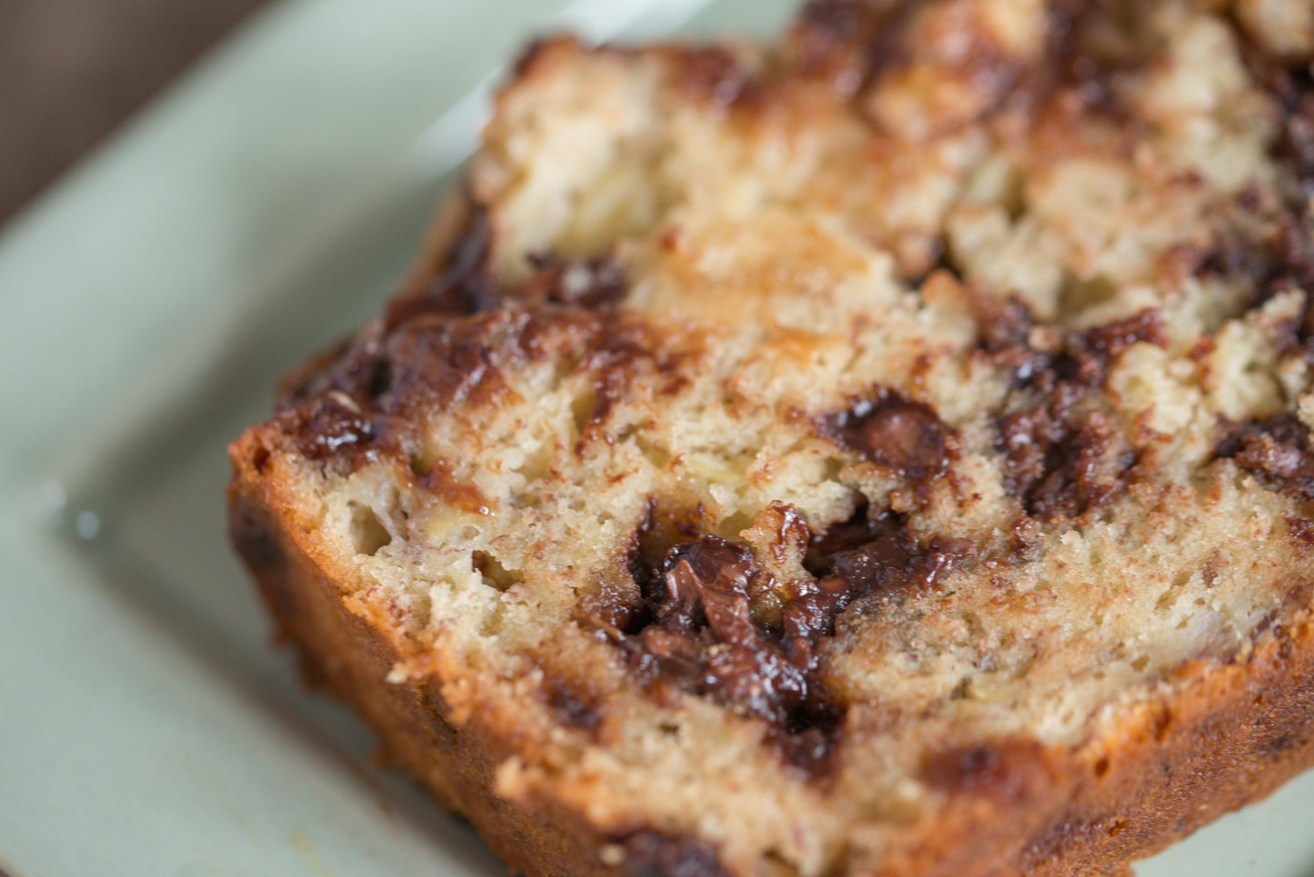 Banana Nutella and Chocolate Chip Bread