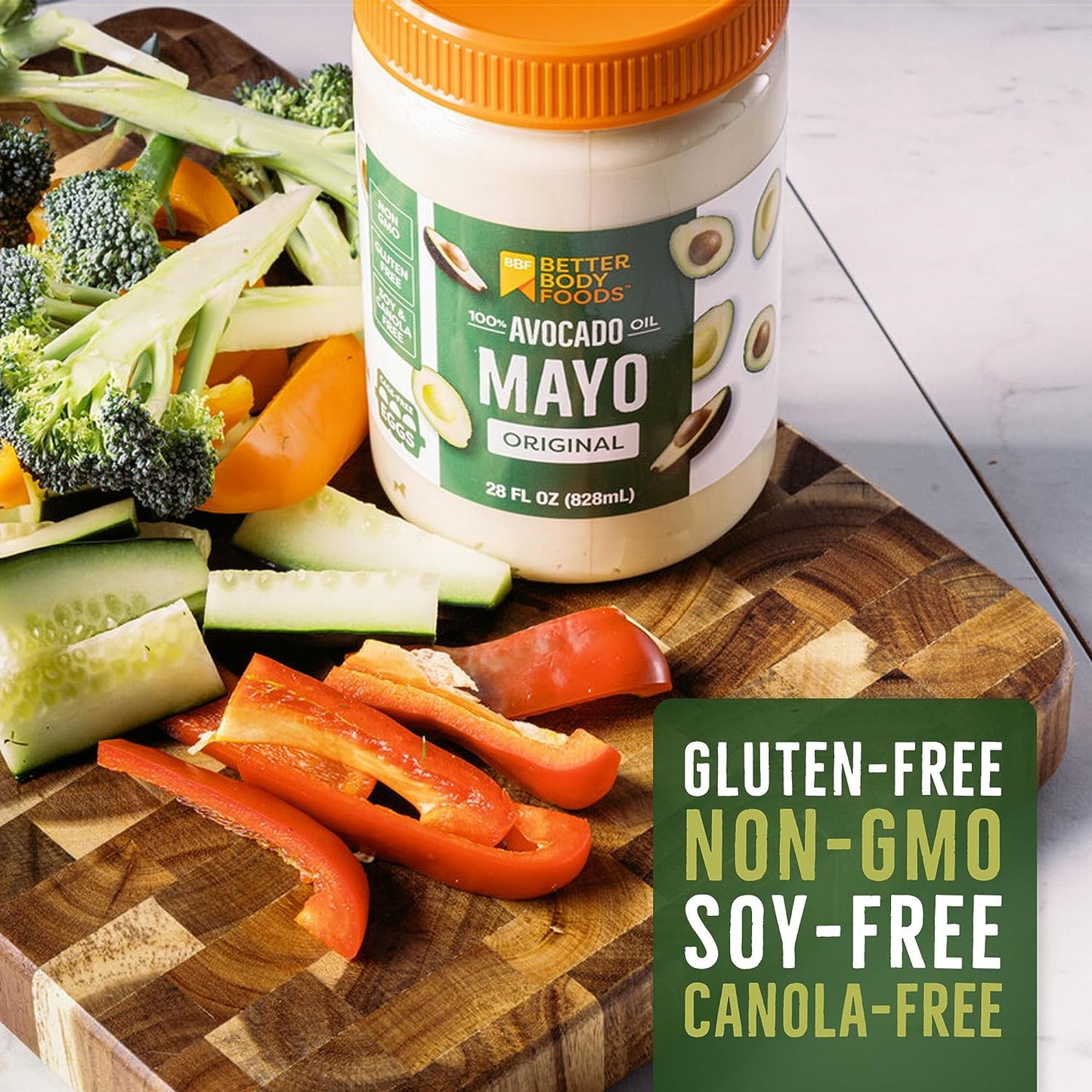 Better Body Foods Avocado Oil Mayonnaise - Gluten Free
