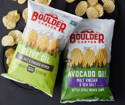 Boulder Canyon Potato Chip Variety Pack -1.5 oz - 24/Case