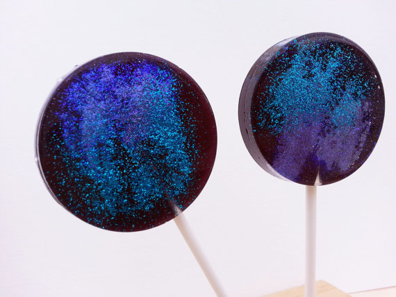 Champagne Lollipops, many flavors & designs, 6 included (as seen in Brides Magazines)