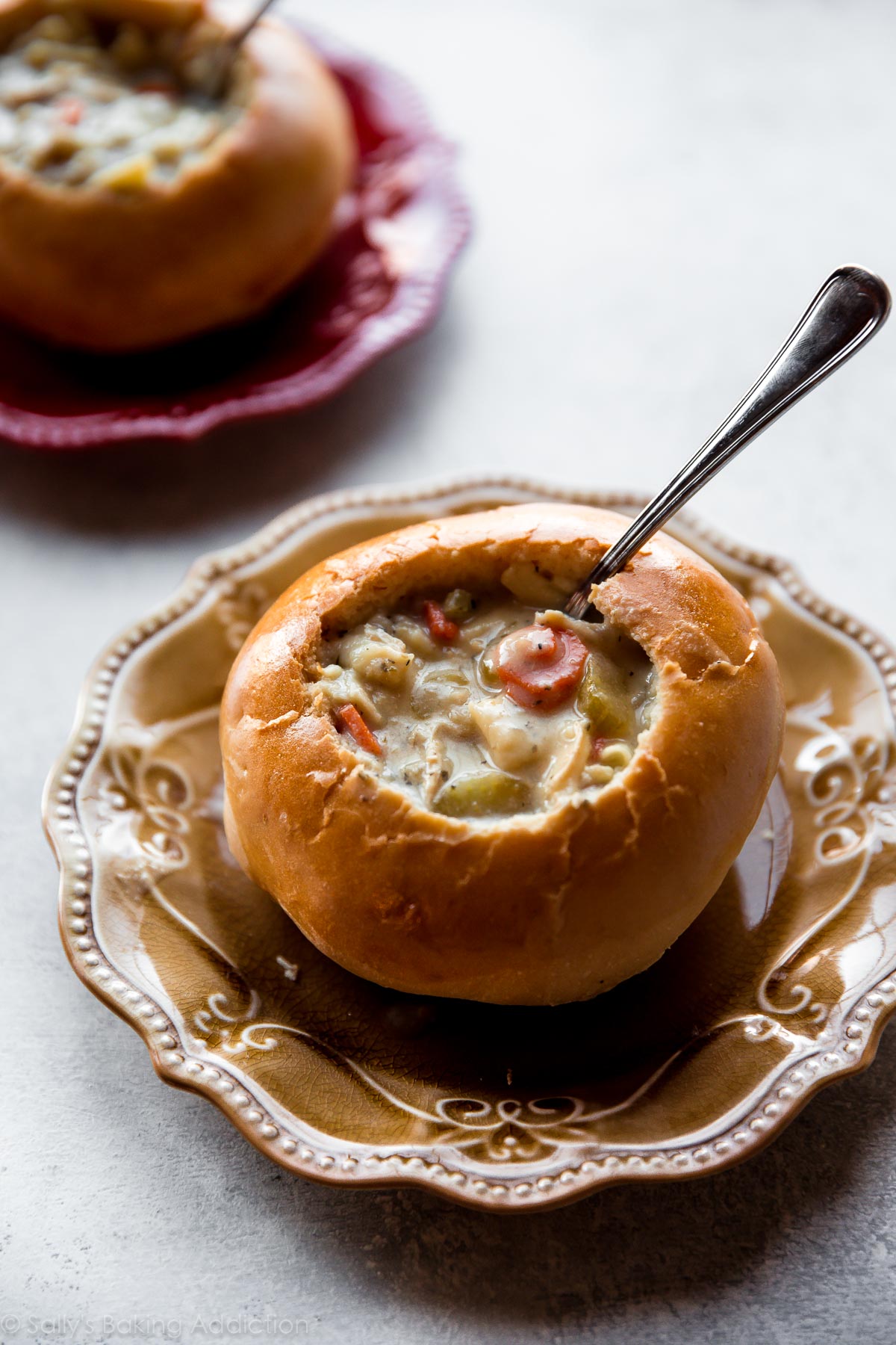 French Petit Boules Bread Bowl - 5 oz - 44 per case