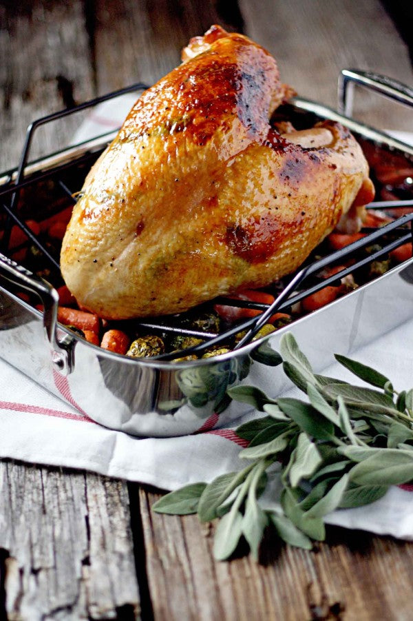 Maple Bourbon Glazed Turkey Breast