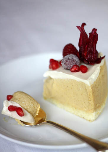 Bourbon Pumpkin Cheesecake