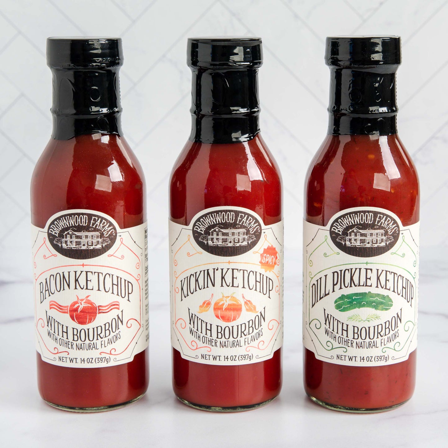 Brownwood Farms Bourbon Infused Ketchup - 2 Pack