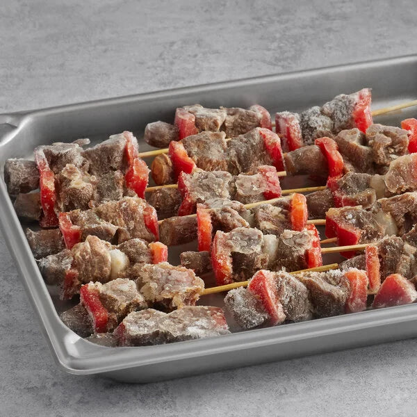 Marinated Beef Kabob Skewer - 50/Case