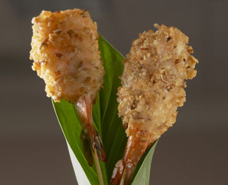 Butter Pecan Coconut Shrimp - 25 pieces per tray