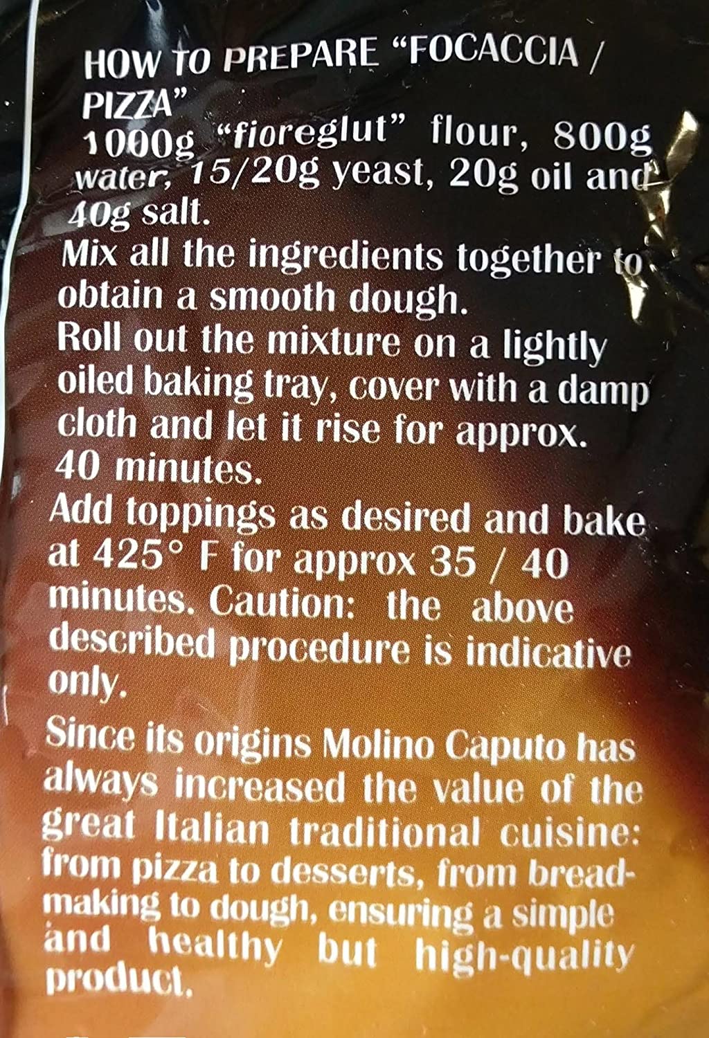 Antimo Caputo Gluten Free Pizza Flour - 11 lb - All Natural Multi Purpose