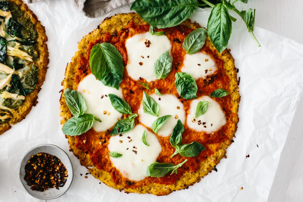 10" Gluten Free Seasoned Cauliflower Pizza Crust - includes 24