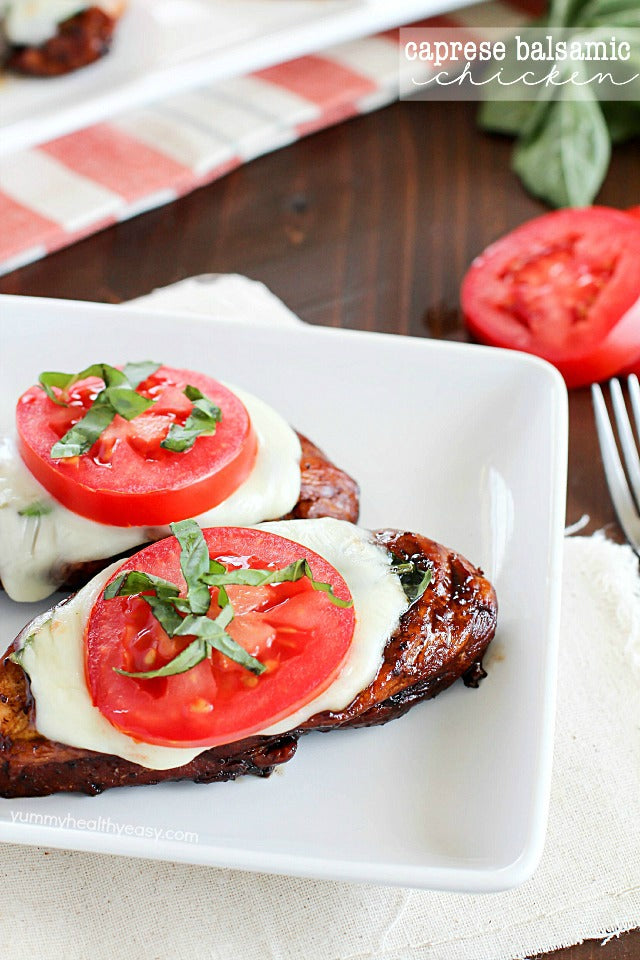 Caprese Balsamic Chicken