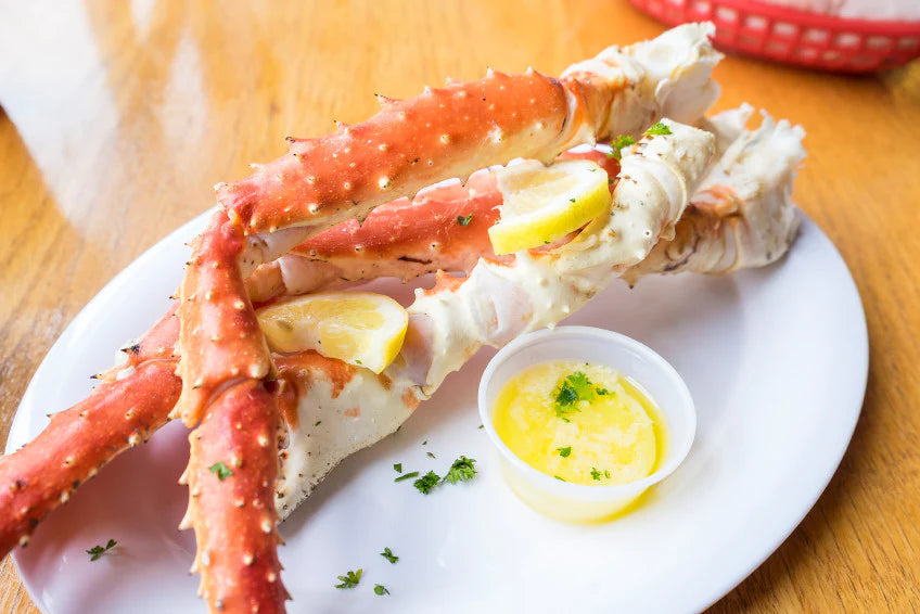 Extra Large Alaskan King Crab Legs - 2 lb