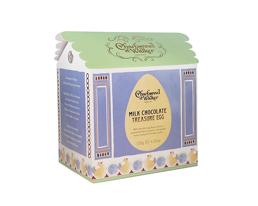 Milk Chocolate Treasure Easter Egg with Honeycomb