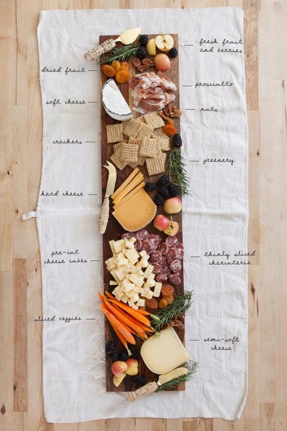 Create a Gorgeous Cheese Board Platter
