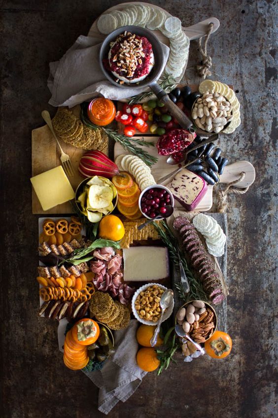 Create a Gorgeous Cheese Board Platter