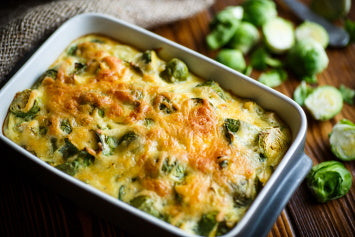 Brussel Sprouts w/Cream Sauce Casserole - 16 oz - includes 9