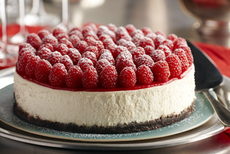 Raspberry Cheesecake with Grand Marnier